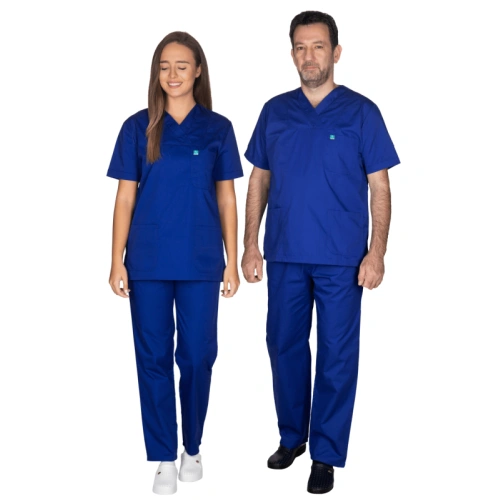 Ιατρική Στολή Σετ (Μπλούζα & Παντελόνι) Alezi Unisex – Μπλε